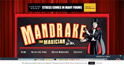 Desktop Screenshot of mandrakethemagician.com